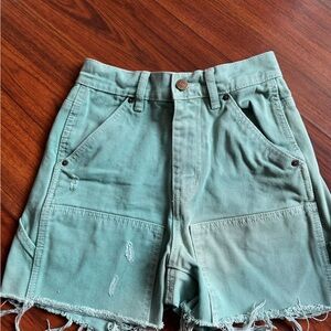 BDG Green Cargo Shorts Relaxed Fit